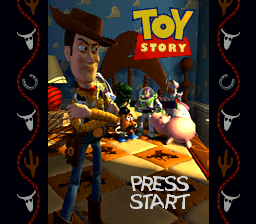 Toy Story (Japan) Title Screen